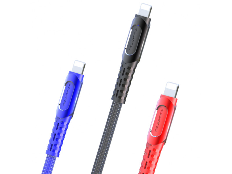 Konfulon DC29 Lightning Kablo iphone Uyumlu 1M 2.4A - Siyah