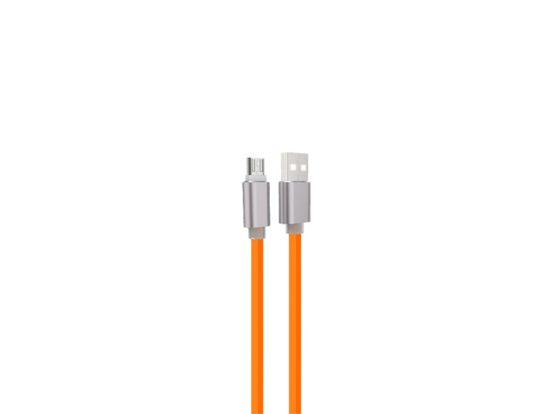 Konfulon S41 Micro USB Kablo 1M 2.1A - Turuncu