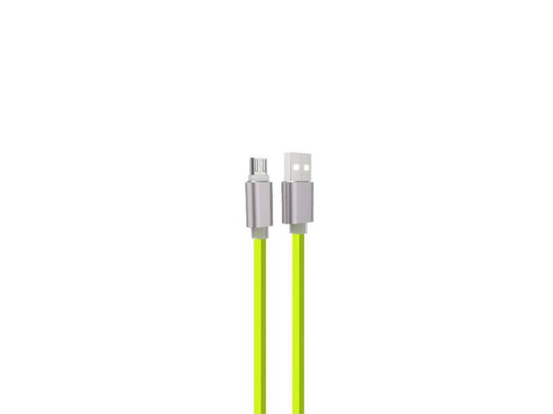Konfulon S41 Micro USB Kablo 1M 2.1A - Yeşil