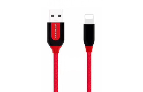 Konfulon S51 Lightning Kablo iphone Uyumlu 1M 3A - Siyah