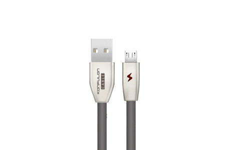 Konfulon S53 Led Işıklı Micro USB Kablo 1M 3A - Siyah