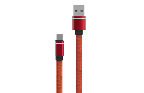 Konfulon S78 Type-C Kablo 1M 3A - Kırmızı