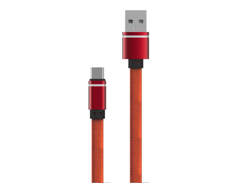 Konfulon S78 Type-C Kablo 1M 3A - Kırmızı