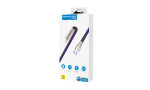 Konfulon S90 Metal Uçlu Type-C Kablo 1M 2.4A - Mavi