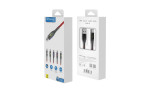 Konfulon S91 Ledli Micro USB Kablo 1M 2.4A - Siyah