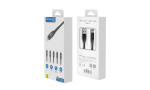 Konfulon S92 Ledli Lightning Kablo iphone Uyumlu 1M 3A - Siyah