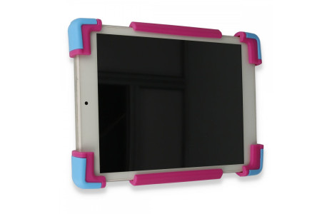 Newface Universal Universal 8 Kılıf Akrobat Tablet Silikon - Pembe