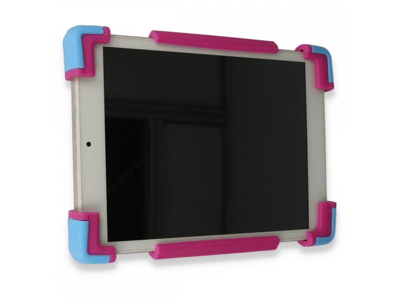 Newface Universal Universal 8 Kılıf Akrobat Tablet Silikon - Pembe