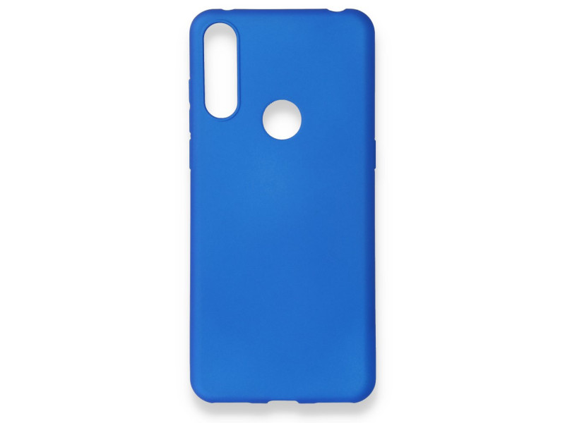 Newface Alcatel 3x 2019 Kılıf First Silikon - Mavi
