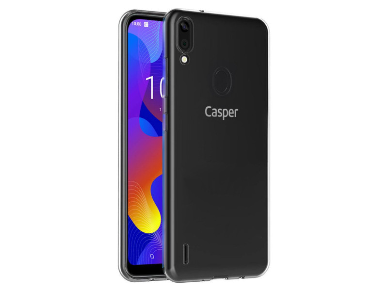 Newface Casper Via E3 Kılıf Lüx Şeffaf Silikon - Şeffaf