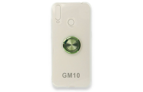 Newface General Mobile GM 10 Kılıf Gros Yüzüklü Silikon - Yeşil