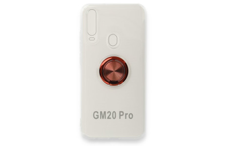 Newface General Mobile GM 20 Pro Kılıf Gros Yüzüklü Silikon - Kırmızı