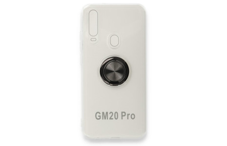 Newface General Mobile GM 20 Pro Kılıf Gros Yüzüklü Silikon - Siyah