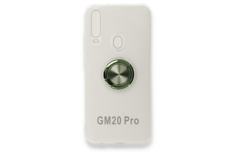 Newface General Mobile GM 20 Pro Kılıf Gros Yüzüklü Silikon - Yeşil