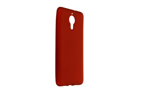 Newface General Mobile GM 5 Plus Kılıf First Silikon - Bordo