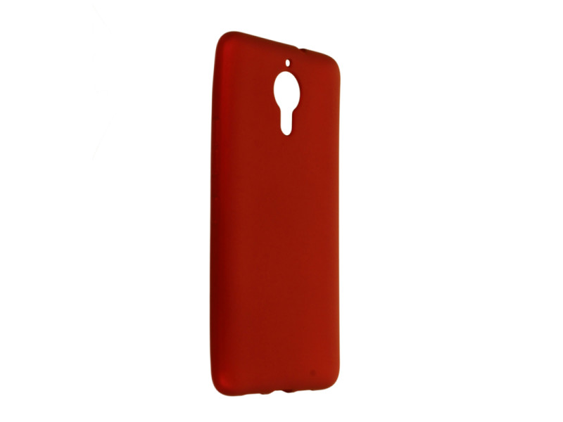 Newface General Mobile GM 5 Plus Kılıf First Silikon - Bordo