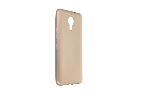 Newface General Mobile GM 5 Plus Kılıf First Silikon - Gold
