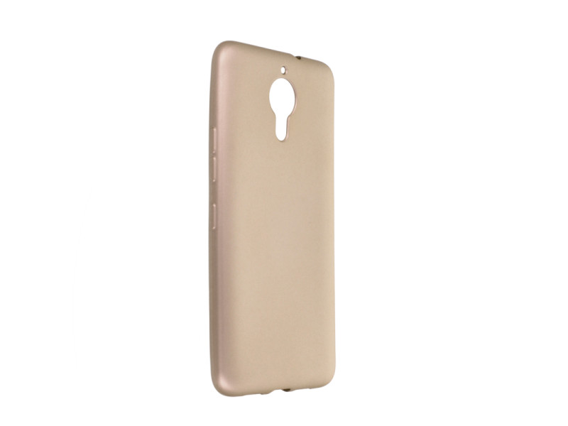 Newface General Mobile GM 5 Plus Kılıf First Silikon - Gold