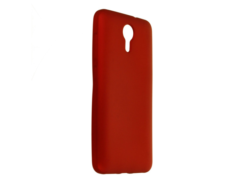 Newface General Mobile GM 5 / 4G Kılıf First Silikon - Bordo