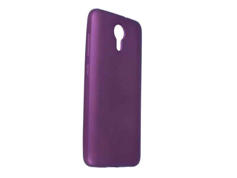 Newface General Mobile GM 5 / 4G Kılıf First Silikon - Mürdüm
