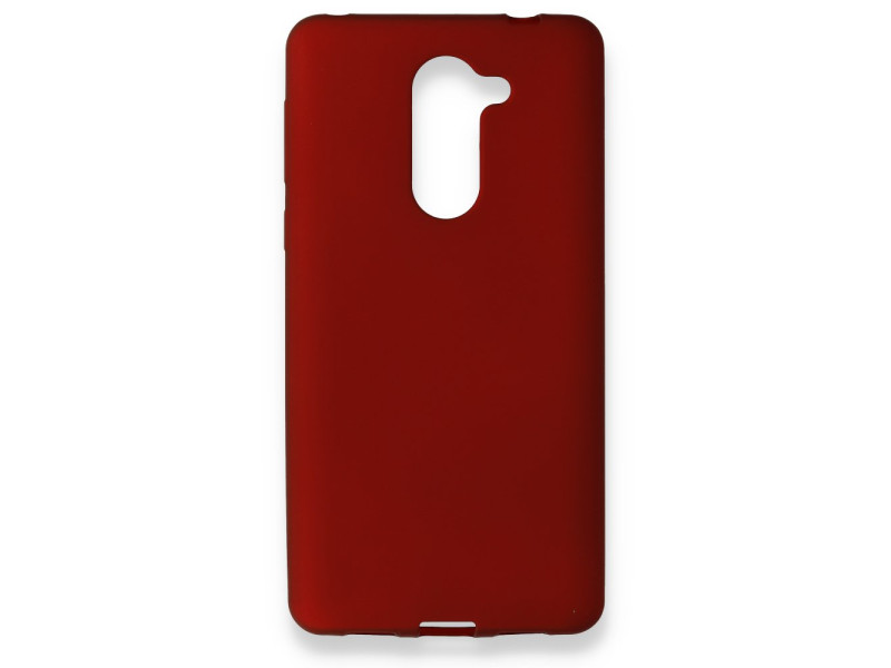 Newface Huawei GR5 2017 Kılıf First Silikon - Bordo