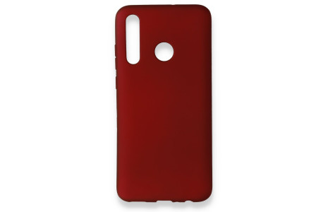 Newface Huawei Honor 20 Lite Kılıf First Silikon - Bordo