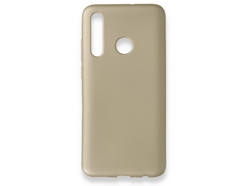 Newface Huawei Honor 20 Lite Kılıf First Silikon - Gold