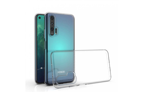Newface Huawei Honor 20 Kılıf Lüx Şeffaf Silikon