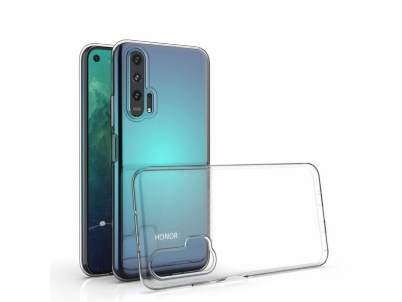Newface Huawei Honor 20 Kılıf Lüx Şeffaf Silikon