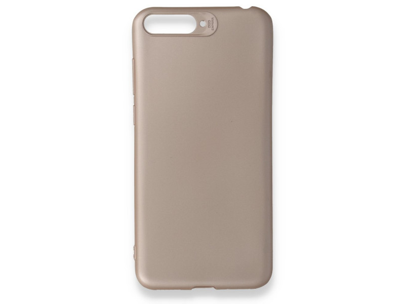 Newface Huawei Honor 7A Kılıf First Silikon - Rose Gold