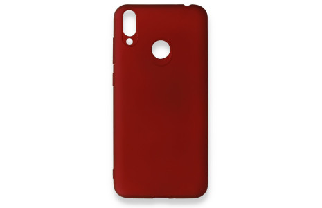 Newface Huawei Honor 8C Kılıf First Silikon - Bordo