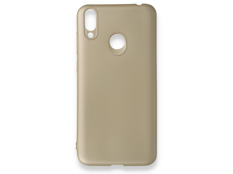 Newface Huawei Honor 8C Kılıf First Silikon - Gold