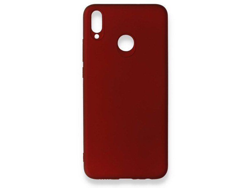 Newface Huawei Honor 8X Kılıf First Silikon - Bordo