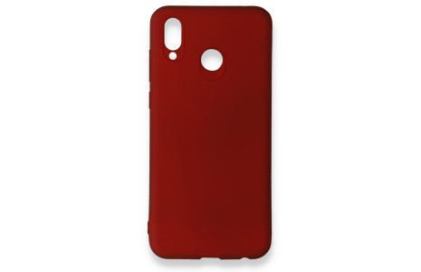Newface Huawei Honor Play Kılıf First Silikon - Bordo
