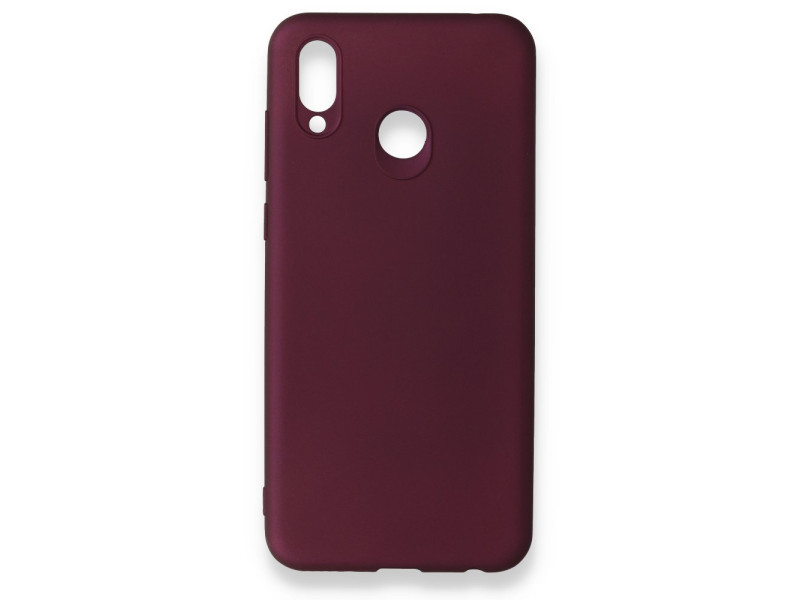 Newface Huawei Honor Play Kılıf First Silikon - Mürdüm