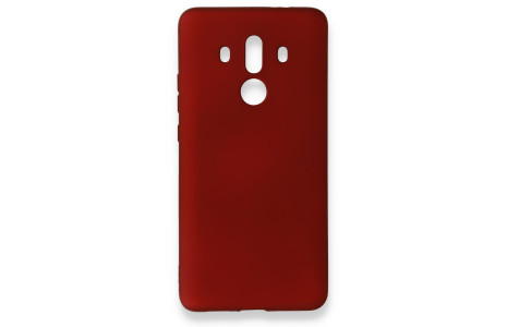 Newface Huawei Mate 10 Pro Kılıf First Silikon - Bordo