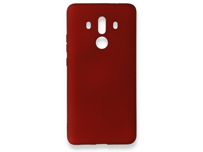 Newface Huawei Mate 10 Pro Kılıf First Silikon - Bordo