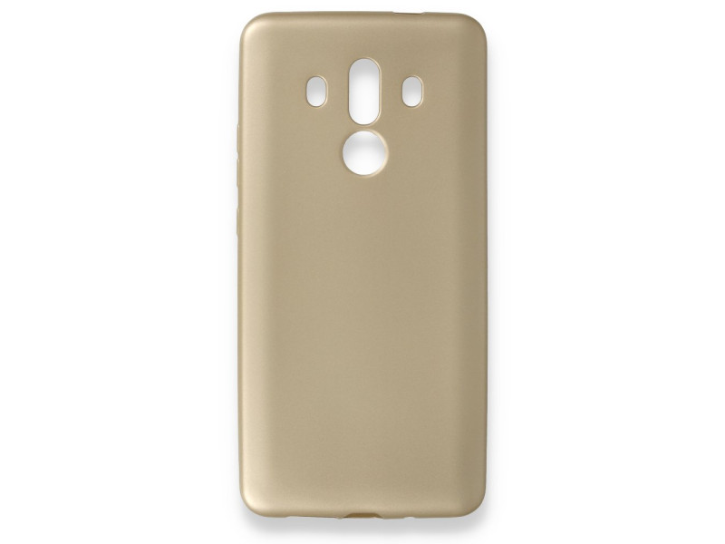 Newface Huawei Mate 10 Pro Kılıf First Silikon - Gold