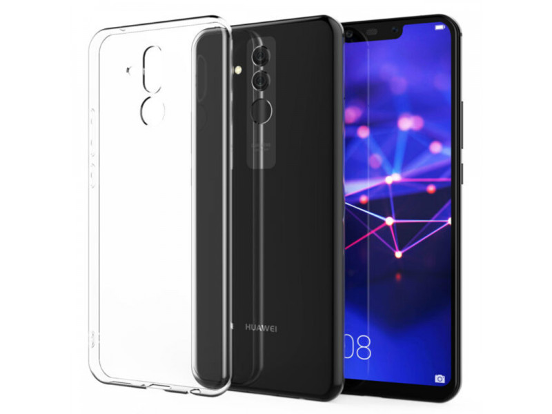 Newface Huawei Mate 20 Lite Kılıf Lüx Şeffaf Silikon