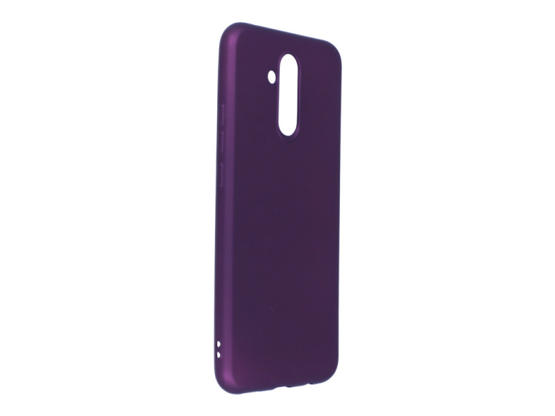 Newface Huawei Mate 20 Lite Kılıf First Silikon - Mürdüm