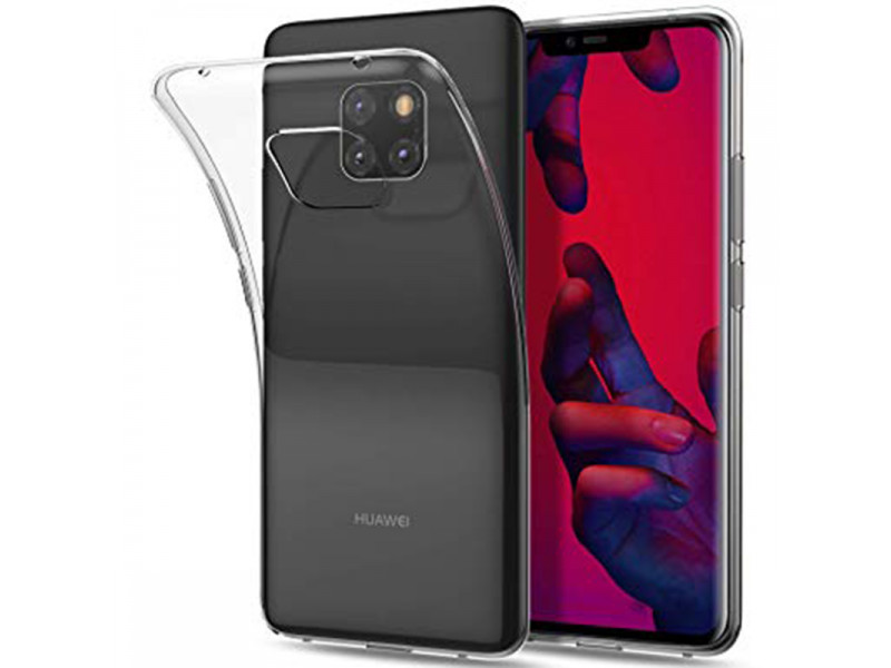 Newface Huawei Mate 30 Lite Kılıf Lüx Şeffaf Silikon