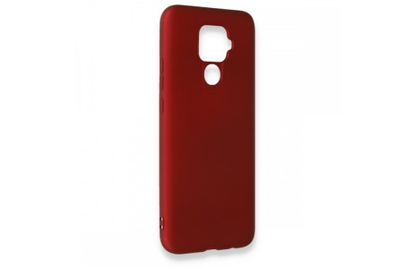 Newface Huawei Mate 30 Lite Kılıf First Silikon - Bordo
