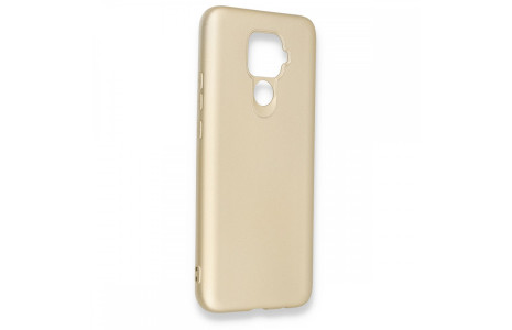 Newface Huawei Mate 30 Lite Kılıf First Silikon - Gold