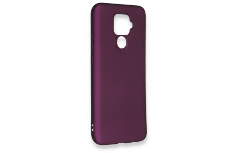 Newface Huawei Mate 30 Lite Kılıf First Silikon - Mürdüm
