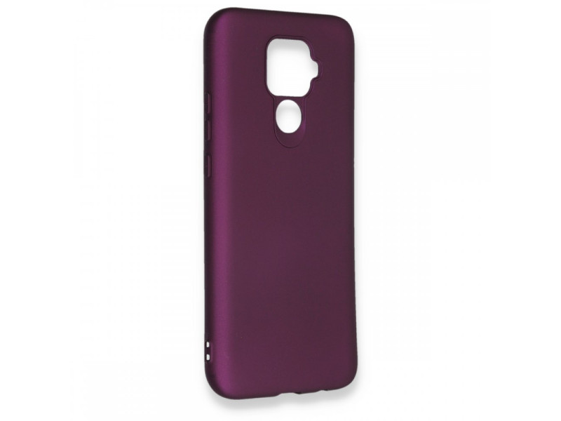 Newface Huawei Mate 30 Lite Kılıf First Silikon - Mürdüm