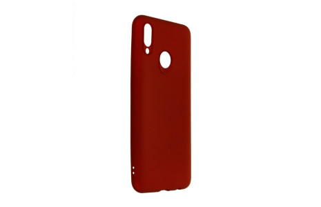 Newface Huawei P Smart 2019 Kılıf First Silikon - Bordo
