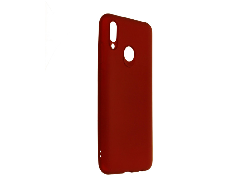 Newface Huawei P Smart 2019 Kılıf First Silikon - Bordo