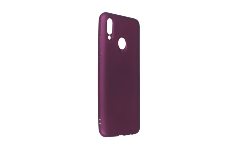 Newface Huawei P Smart 2019 Kılıf First Silikon - Mürdüm