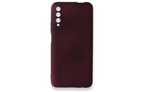 Newface Huawei P Smart Pro / Y9S Kılıf First Silikon - Mürdüm