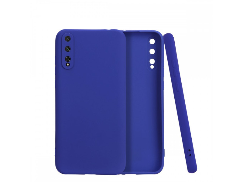 Newface Huawei P Smart S Kılıf First Silikon - Lacivert